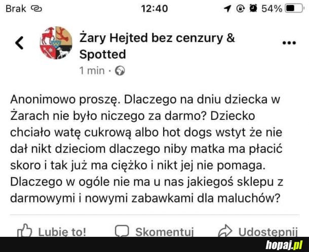 Najbardziej mnie boli, że to nie musi być fejk