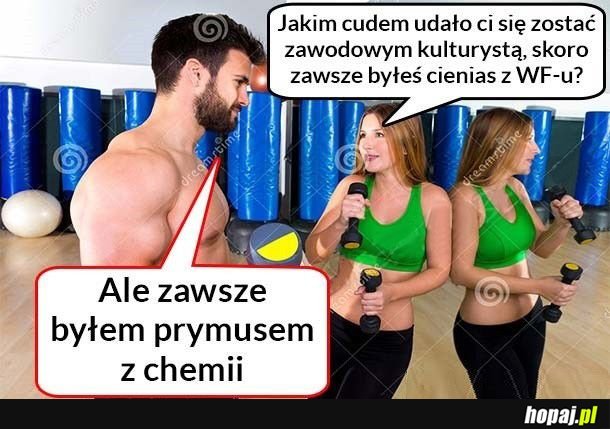 Z cieniasa w kulturystę