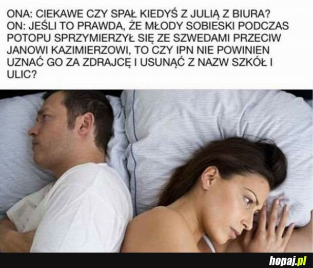 O czym myśli mężczyzna 