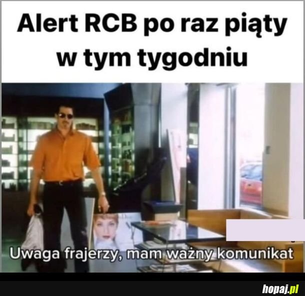 Często ostrzega