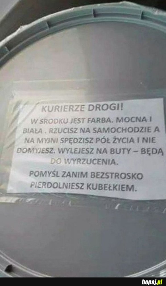 DROGI KURIERZE