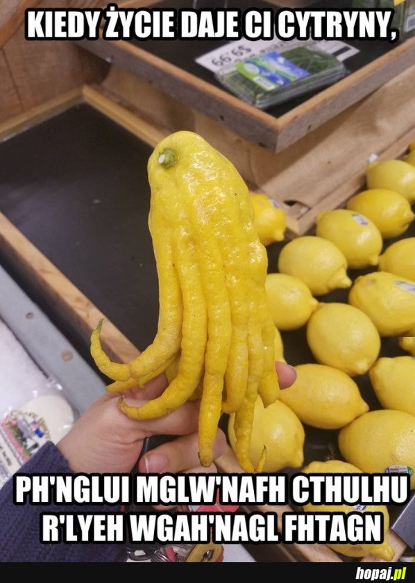 CYTRYNA Z R'LYEH