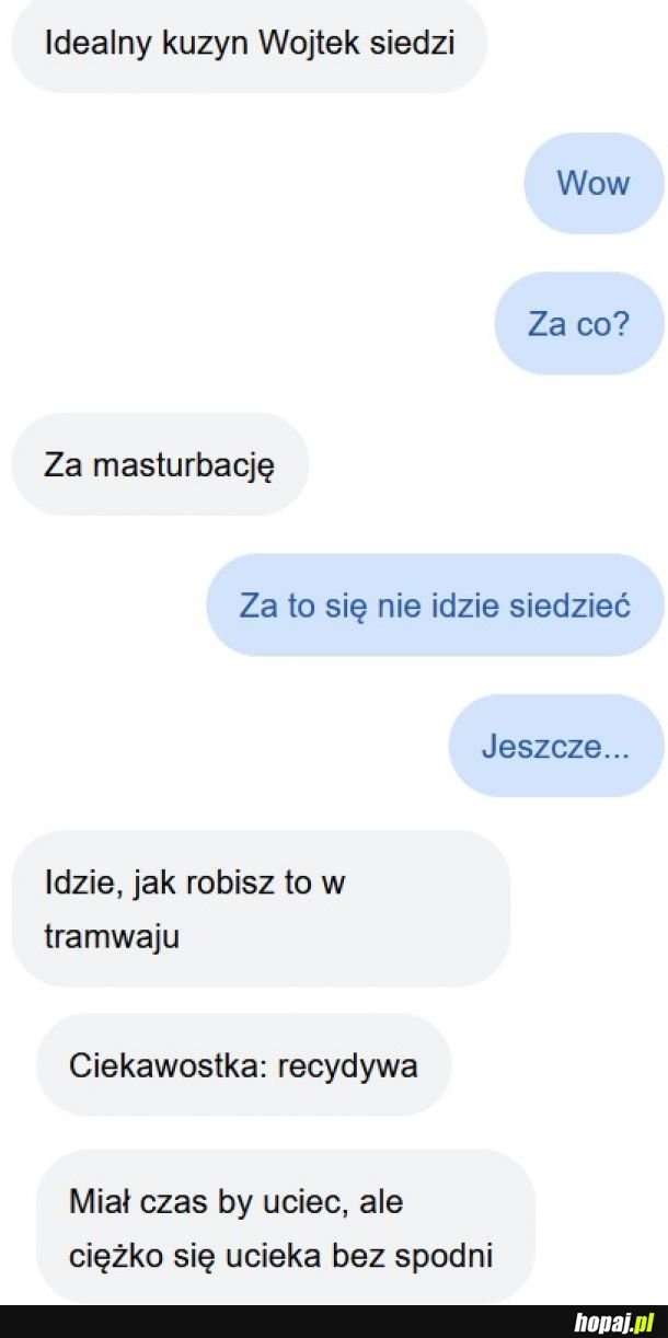 Co nowego u kuzyna Wojtka?