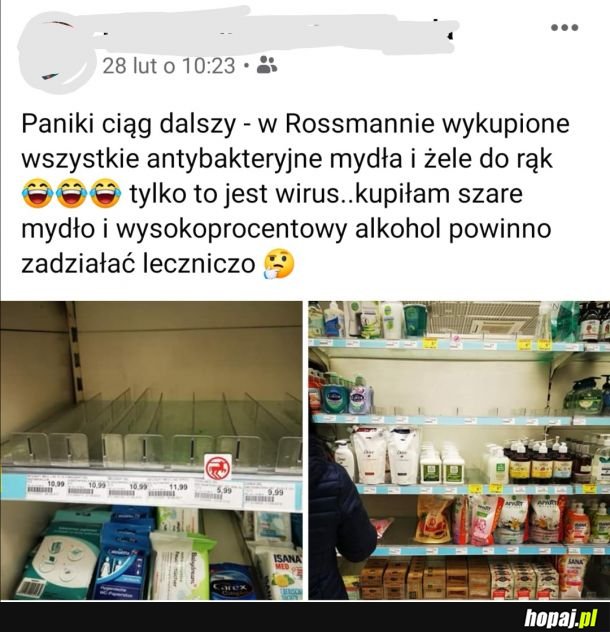 Nie panikuj! To tylko koronawirus!