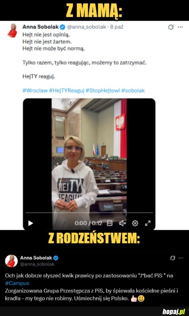 Kobieta zmienną jest. 