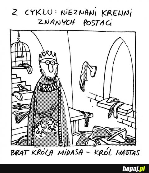 Z cyklu nieznani krewni znanych postaci