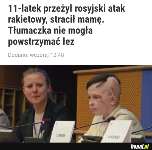 Tak wygląda człowiek po zetknięciu z ruskmi tradycyjnymi wartościami