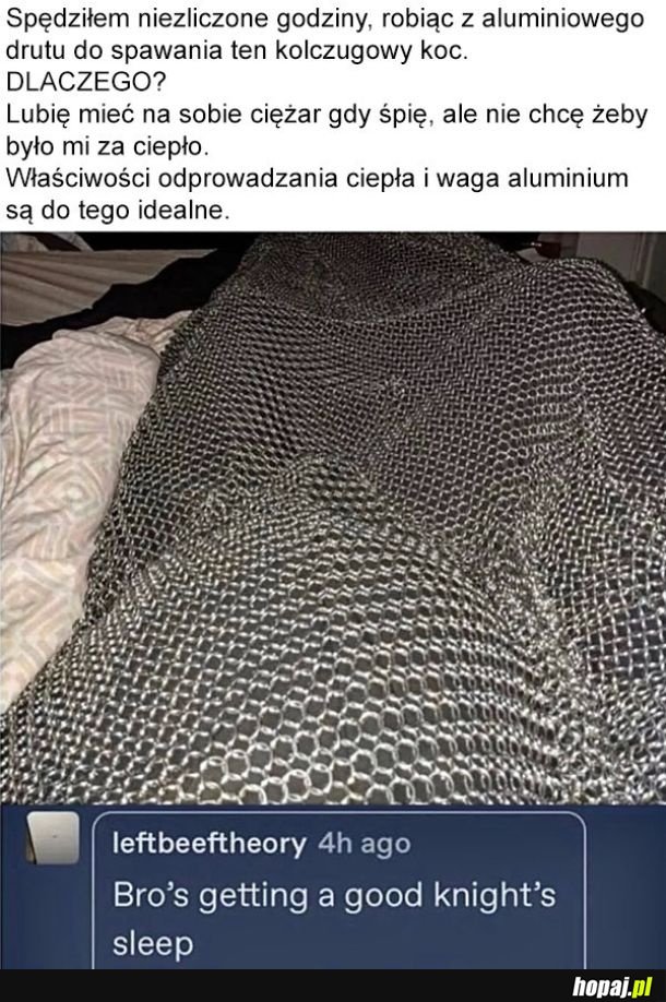 Kolczugowy koc