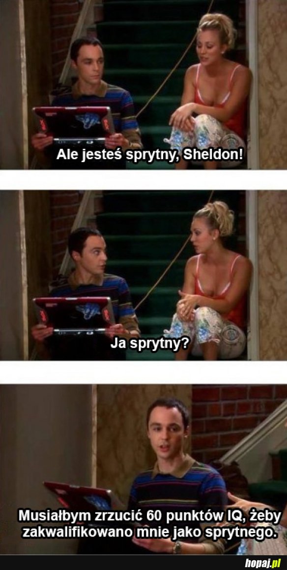 Sprytny Sheldon