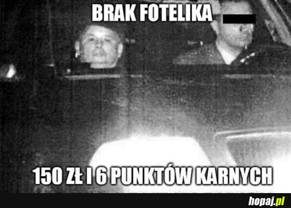 BRAK FOTELIKA