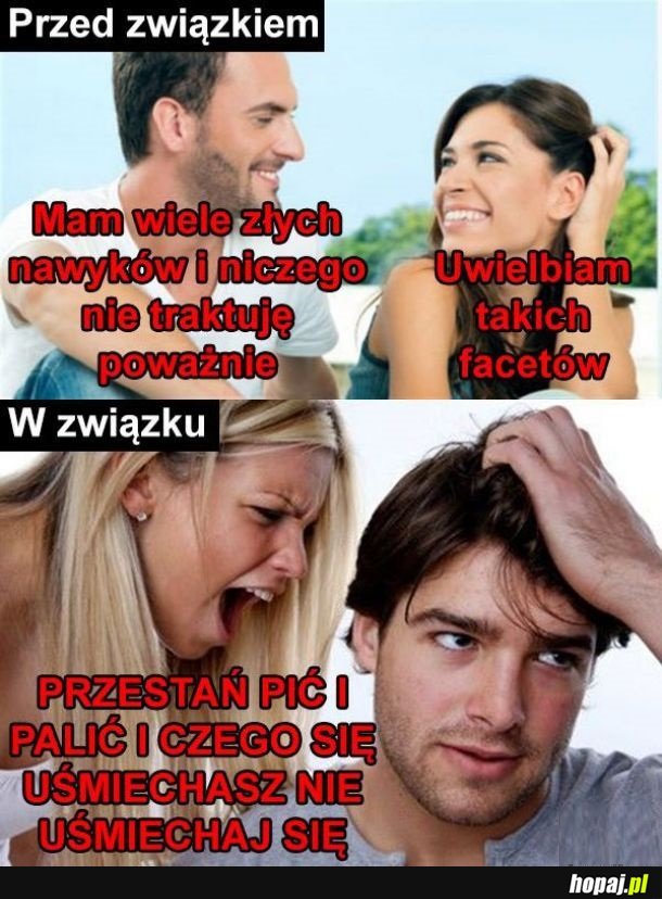 Jak związek zmienia ludzi