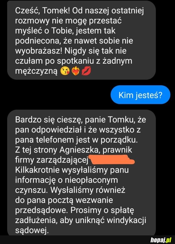 Sprytnie go podeszła