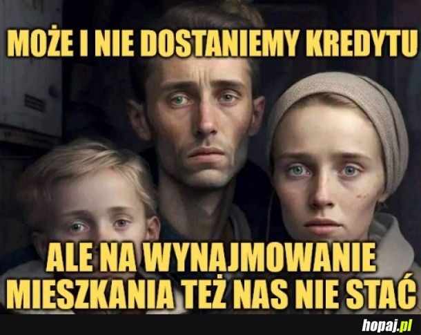 Typowa polska rodzina. 