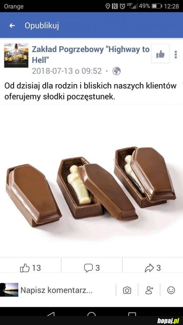 Słodki poczęstunek