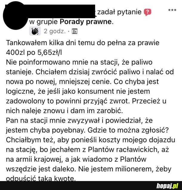 Nie jestę milionerę!