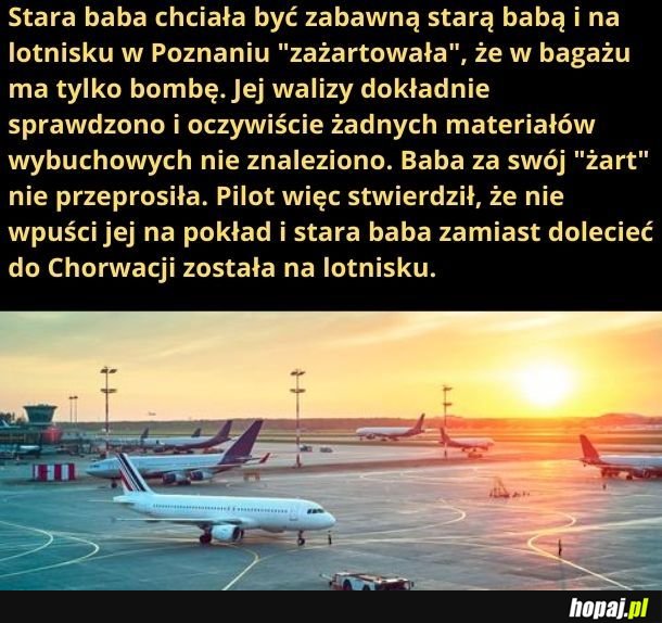 Koniec końców historia zabawna