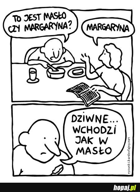 To jest masło, czy margaryna?