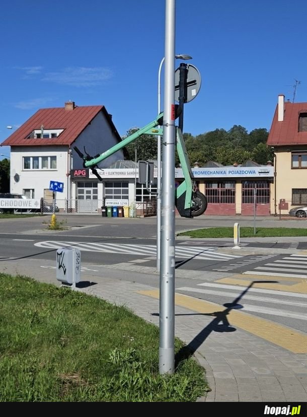 Tu żaden kask nie pomoże...