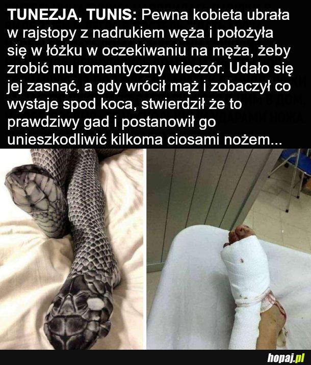  Wężowe rajtuzy takie seksi 