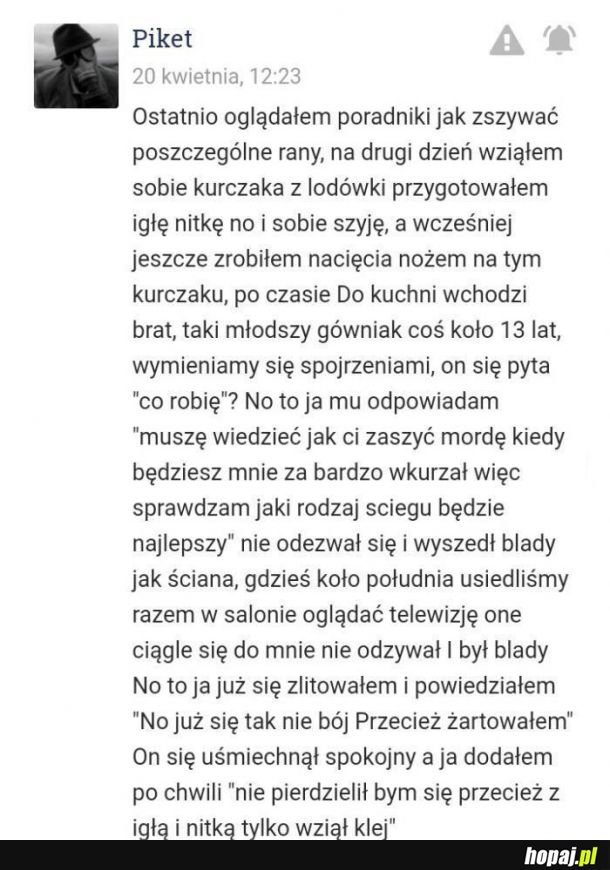 Zszywanie ran 