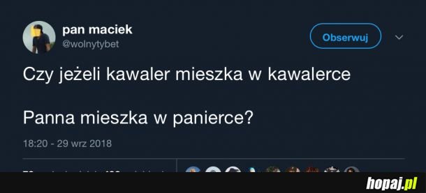 Ważne pytanie