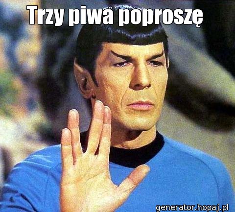 Trzy piwa poproszę