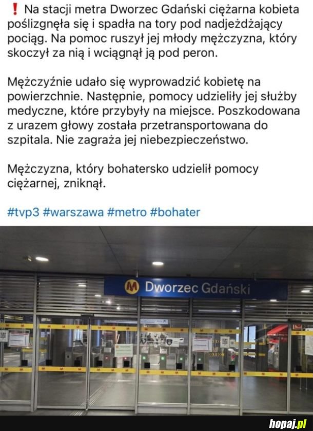 Bohater uratował dwa życia