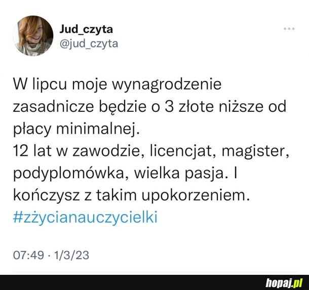 Życie nauczycieli w Polsce...