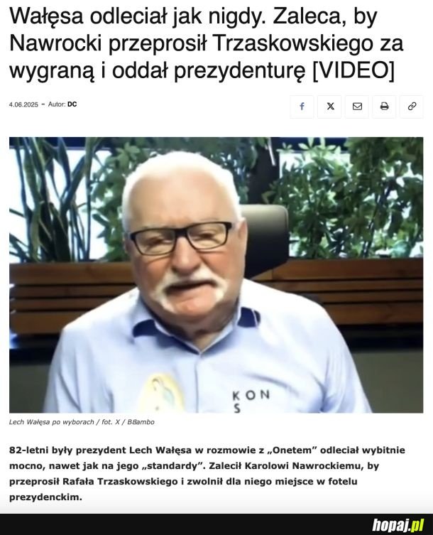 A wtedy ja mu mówię, Ty Rafała przeprosisz i z prezydentury zrezygnujesz XD