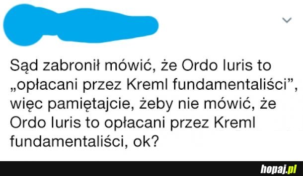 Pamiętajcie, nie mówcie tak