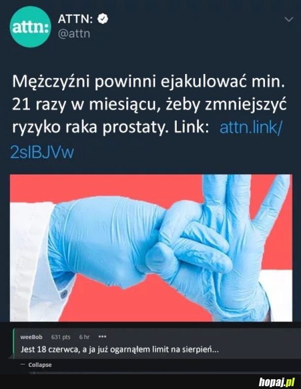 Pamiętajcie panowie