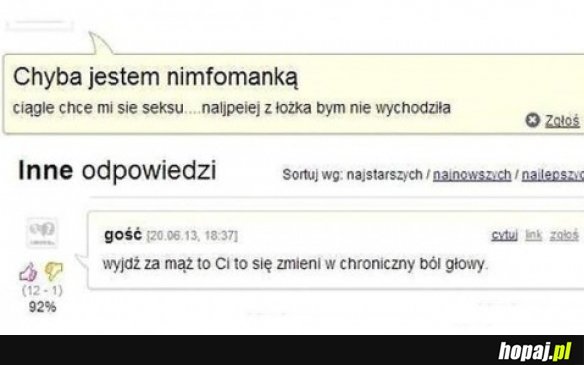 Problem nimfomanki