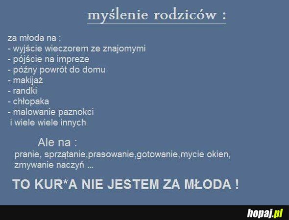 Myślenie rodziców