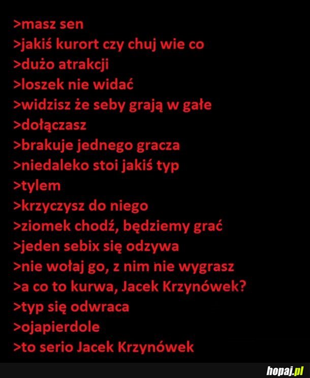 Piekny sen