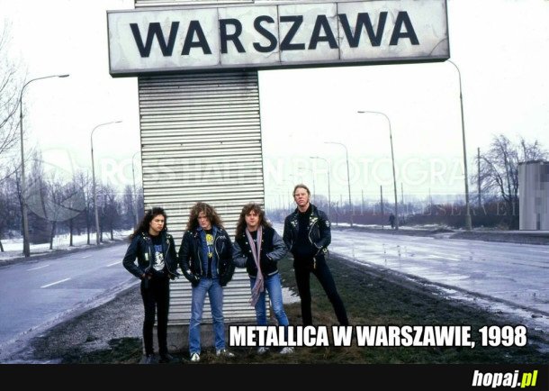 METALLICA W WARSZAWIE