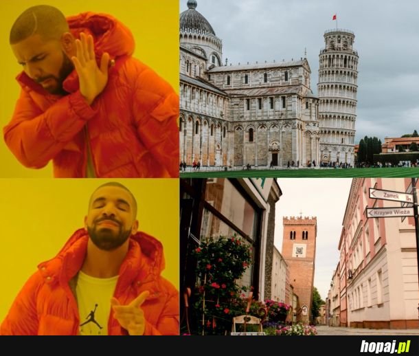 Krzywa wieża w Ząbkowicach Śląskich 