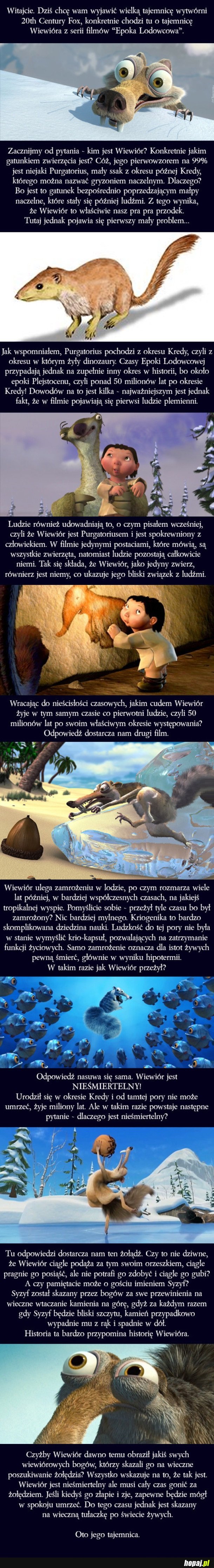 TAJEMNICA WIEWIÓRA!