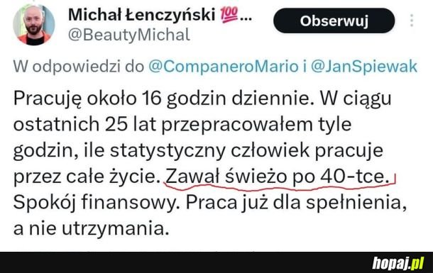 No, jest się czym chwalić