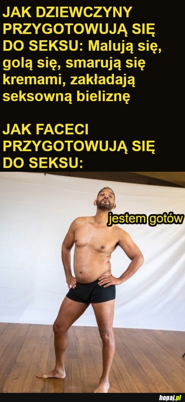 Ok, ja jestem już gotowy