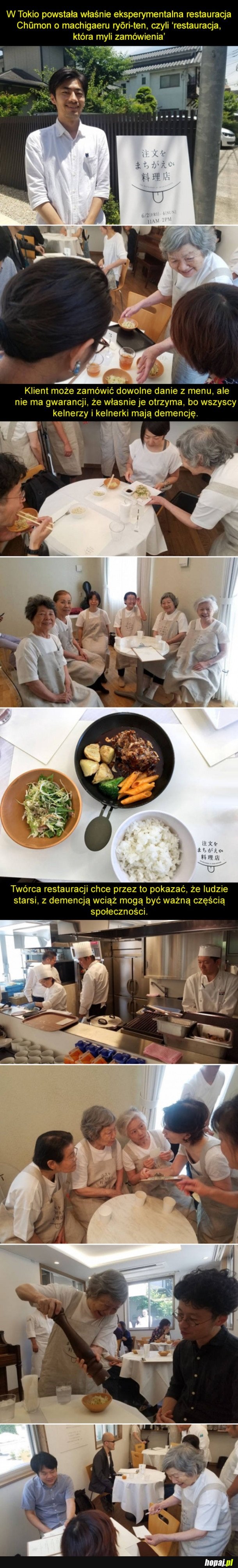 WZRUSZAJĄCA INICJATYWA W JAPOŃSKIEJ RESTAURACJI