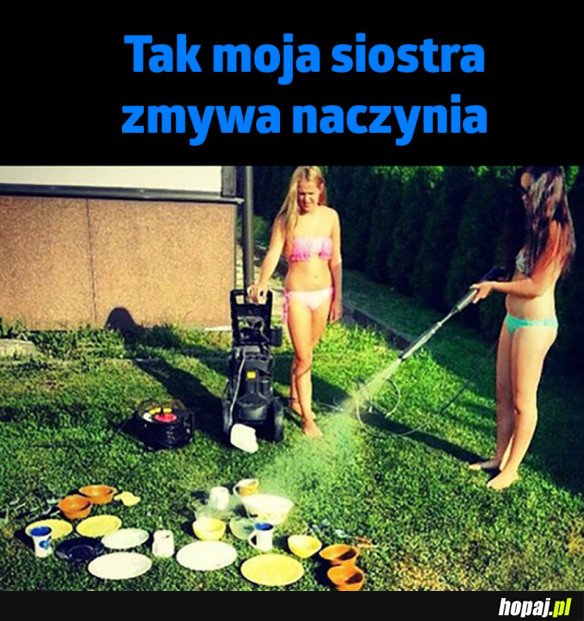 NIETYPOWA METODA ZMYWANIA NACZYŃ