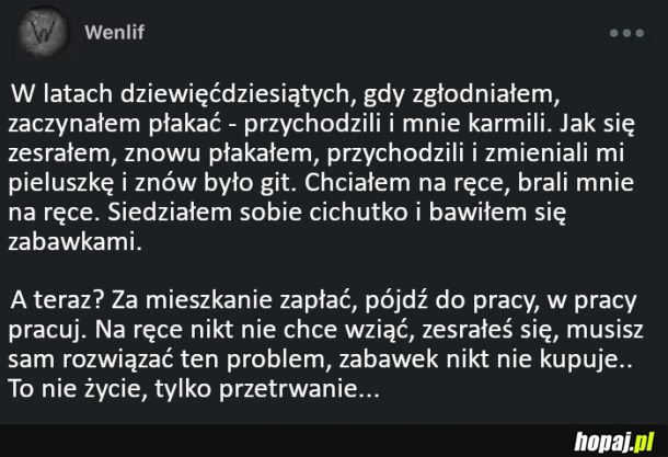 Gdzie te beztroskie czasy