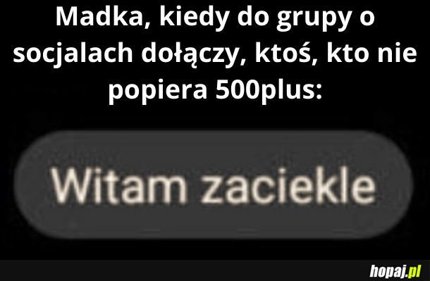 Witam zaciekle