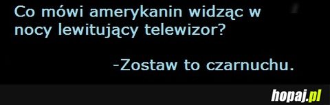 Lewitujący telewizor