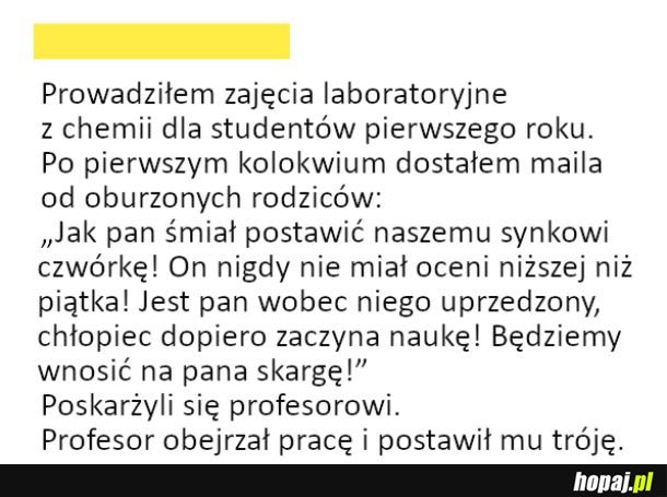 Synuś poszedł na studia