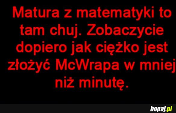 Matura z matematyki