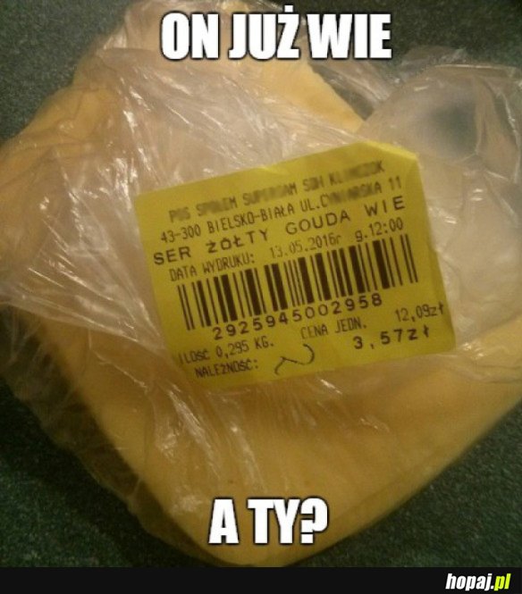 On wie...