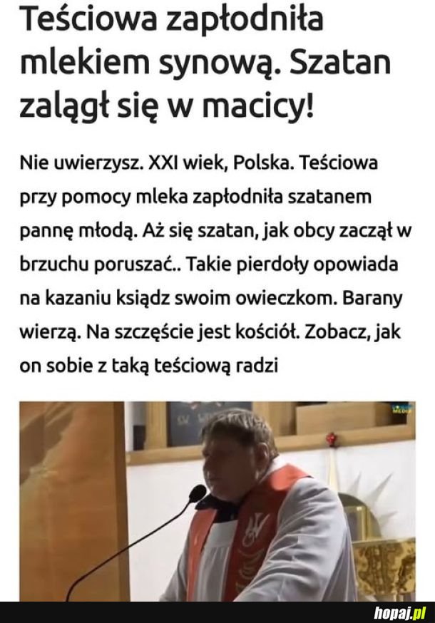 W kościele stabilnie.
