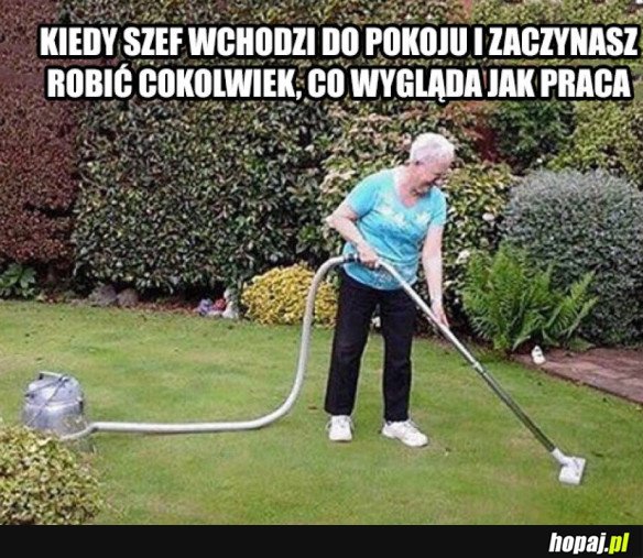 KIEDY SZEF WCHODZI DO POKOJU