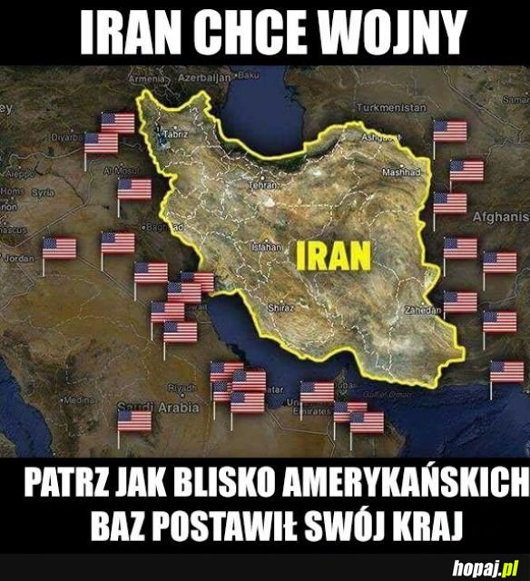 Iran chce wojny